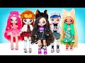 Collectionne les 5 belles et douces na  na  na  surprise teens dolls