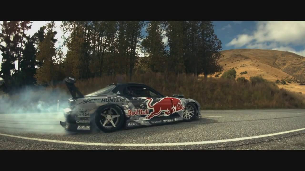 Mad Mike Drifting To Dubstep Mazda RX7   Red Bull   Alpha Edit