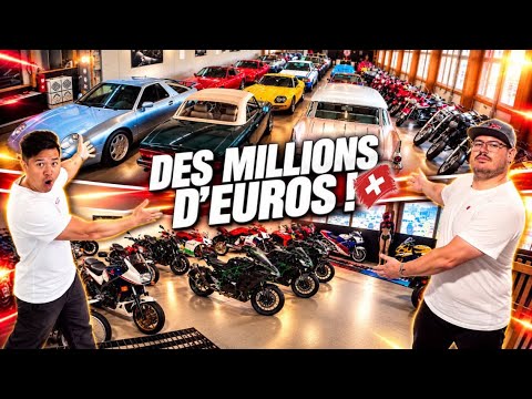 MILLIONS of euros worth of cars hidden in the heart of the SWISS mountains!