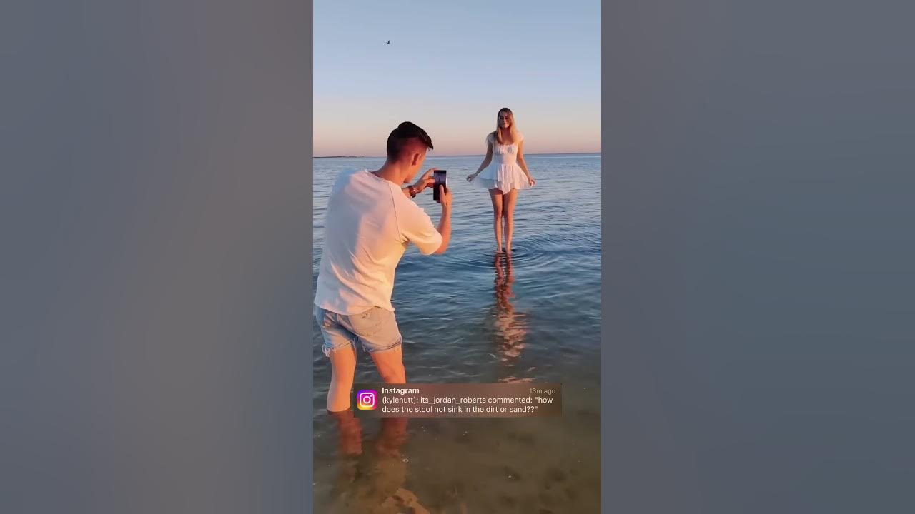 This is how to walk on water.. 😮💦