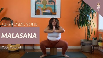 How to do a yogi squat | Yoga modification