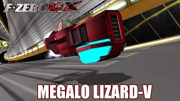 F-Zero GX Custom Machines: Megalo Lizard-V