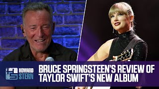 What Bruce Springsteen Thinks of Taylor Swift’s New Album