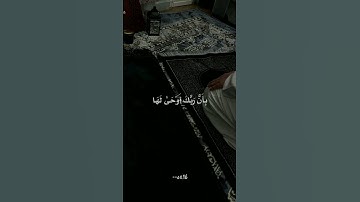سورة الزلزلة يقشعر لها القلب بصوت الشيخ/ياسر الدوسري