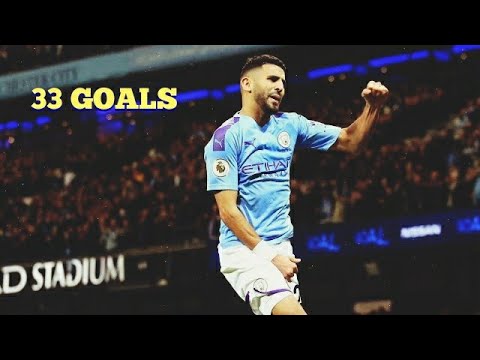 Riyad Mahrez All 33 Goals for Manchester City so far (with commentary)