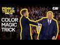 Magician Performs Color Magic Trick | Penn &amp; Teller: Fool Us | The CW