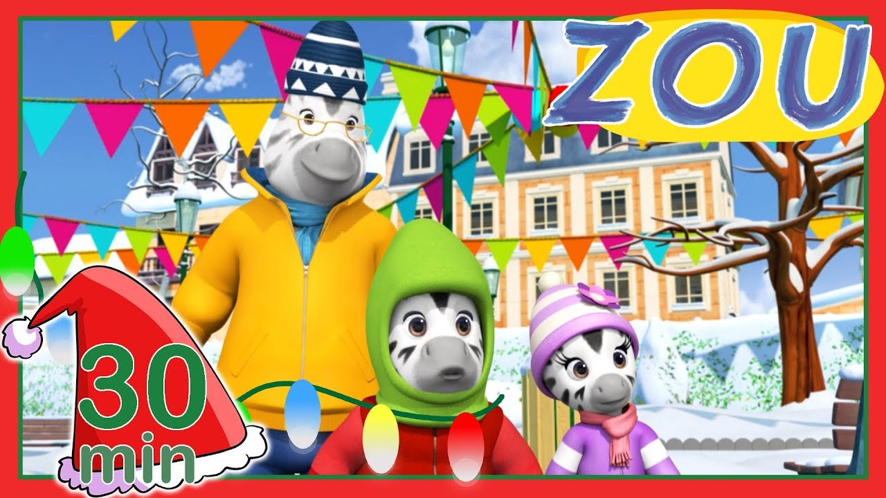 UN CONTE D'HIVER ❄️ 30 min COMPILATION ☃️ Dessins animés | Zou en Français