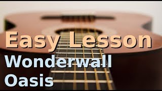 wonderwall | oasis | easy | beginners guitar lesson