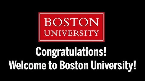 Welcome to Boston University, International Students!