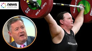 Piers Morgan blasts first transgender Olympic athlete over "women's rights" screenshot 3