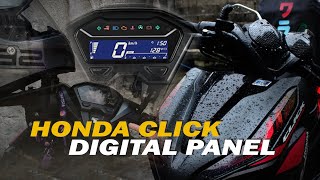 BASIC TUTORIAL IN HONDA CLICK DIGITAL PANEL