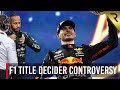 F1's huge Max Verstappen vs Lewis Hamilton Abu Dhabi GP controversy explained