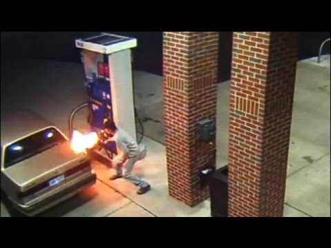 man-tries-to-kill-spider-with-lighter-at-gas-pump,-starts-huge-fire