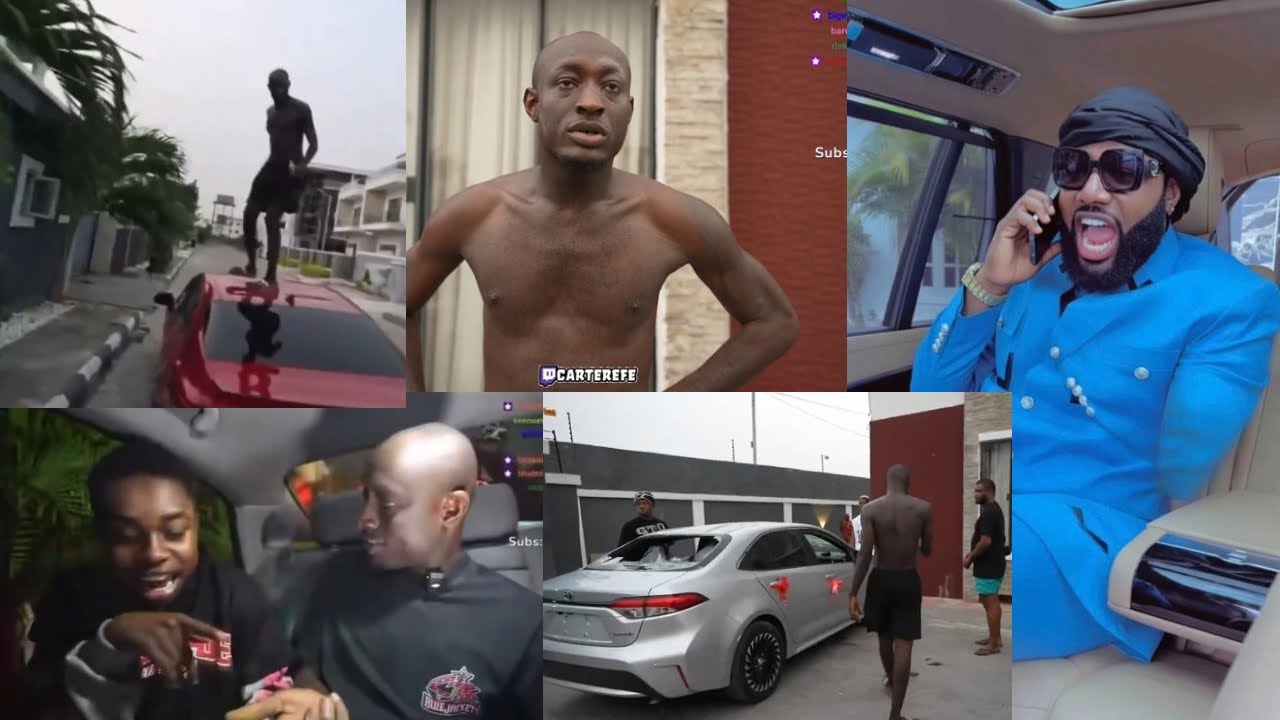 EMoney insult Carterefe and Peller For Destroying their Cars 