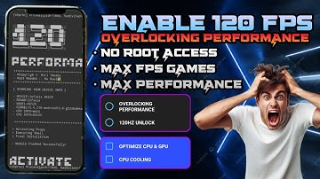 Max Brevent 120 FPS Gaming Module For Low-End | Max Performance ° Optimize CPU & GPU - 100% Working