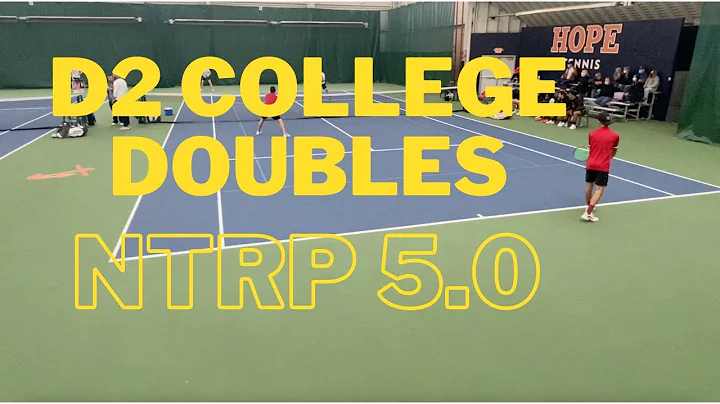 College Tennis #1 Doubles Highlights, Hope Vs. Davenport, NTRP 5.0