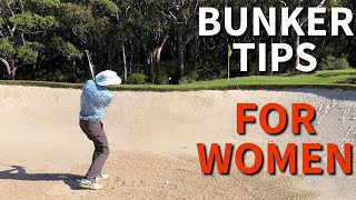 How To Play Bunker Shots - For Women Golfers