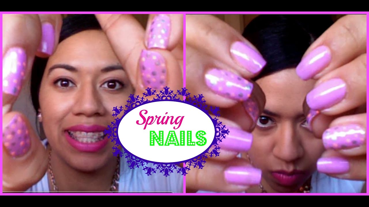 Spring Nails Tutorial YouTube
