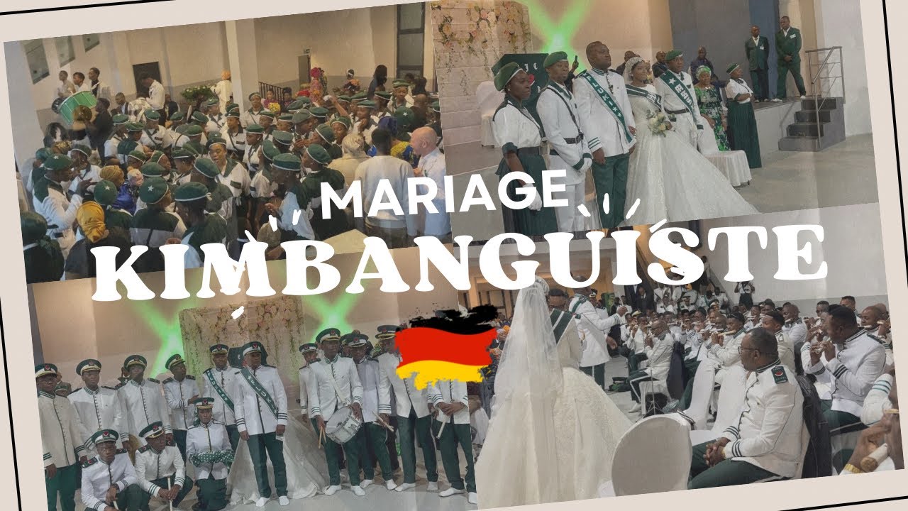 MARIAGE KIMBANGUISTE: Papa Christ & Ingrid