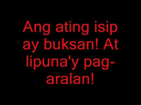 Babae "Woman" - Original Tagalog Text, Inang Laya