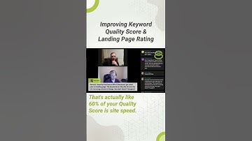 Improving Keyword Quality Score & Landing Page Rating ⭐️ #shorts #ppc #googleads #business
