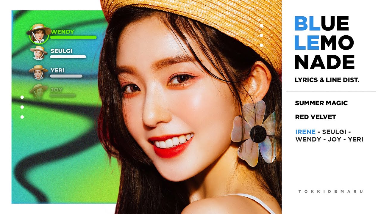 Red Velvet (레드벨벳) Blue Lemonade (Color Coded Lyrics & Line
