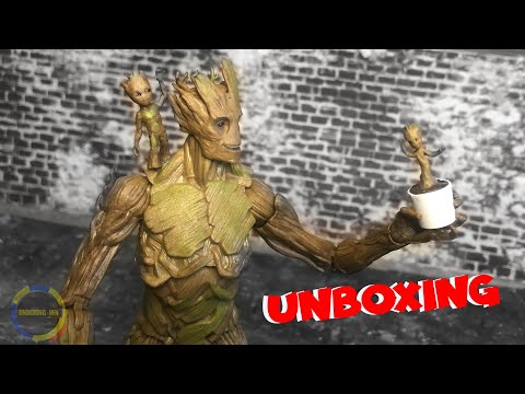 Groot - Marvel Legends || Unboxing y Review de la figura de @hasbroOfficial ||