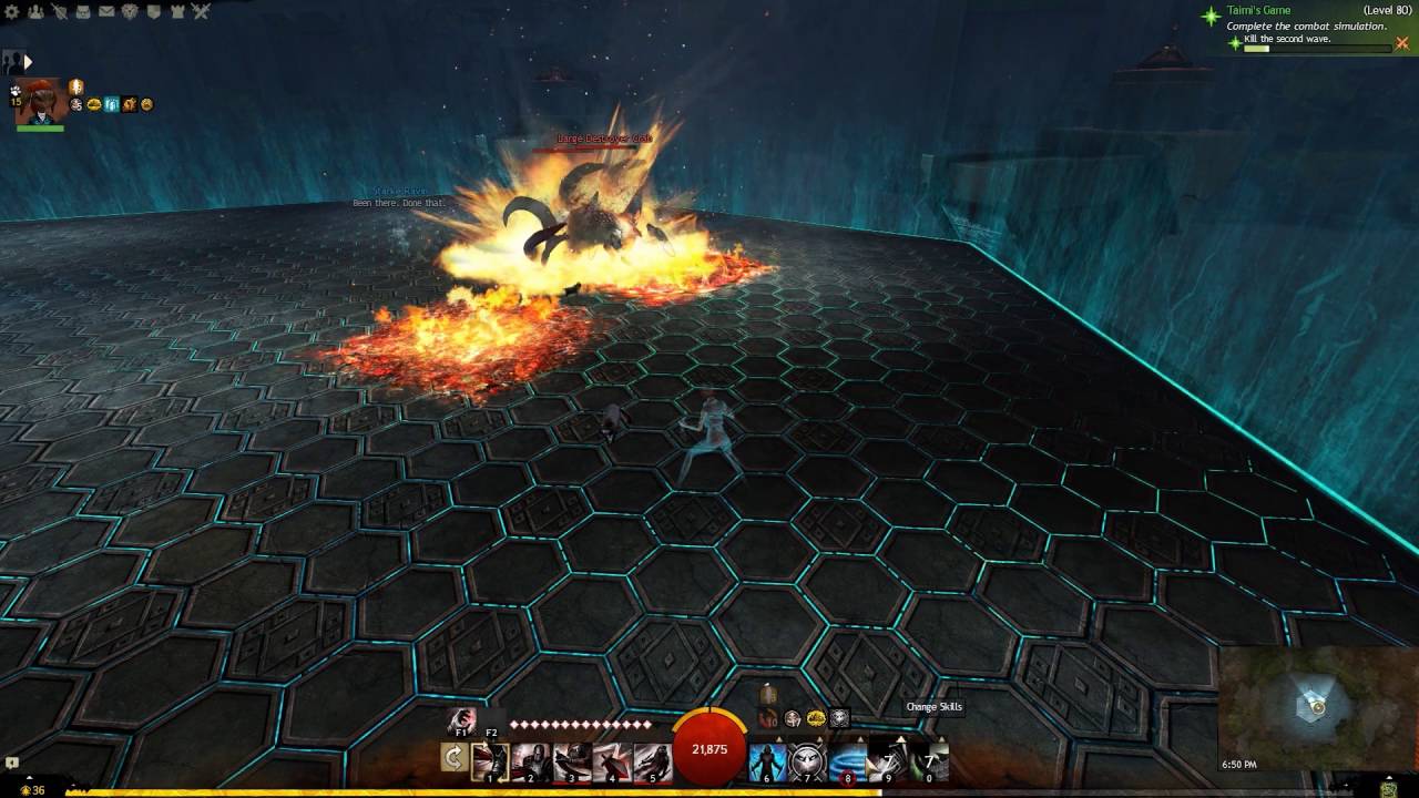 GW2 Quick Clips - Robs And I Do Taimi's Game For 1st Time