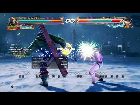 Bryan After a Taunt Secret f+2,1,4,2,1,4,2 String Blue Sparks! v5 Tekken 7 20230529045142