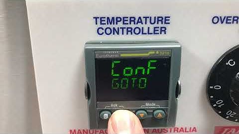 Labec -Obtaining the feature codes to unlock a 3216 Eurotherm Controller