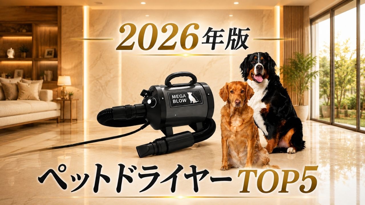 5 Best Pro-Grade Pet Dryers for 2026! Mega Blow Z / Jellyfish J