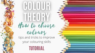 UNDERSTANDING COLOUR CHOICE | A Beginner's Guide to Adult Colouring #adultcoloringtips