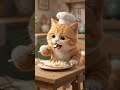 #cute cat ai video 🤭 #cat #cooking catai video #catai #kitty