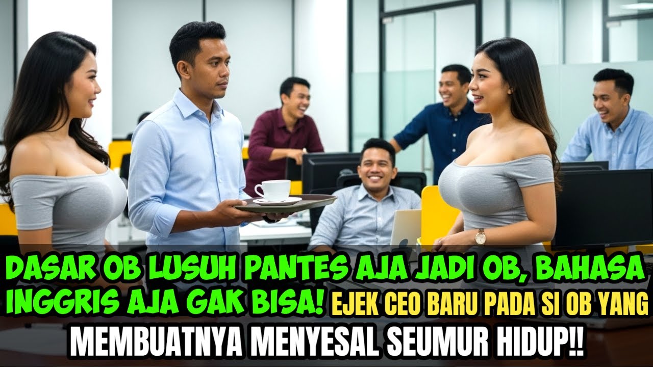Dua CEO Cantik Menertawakan OB tampan karena Tak Bisa Bahasa Inggris, Tapi Saat Investor Luar Negeri