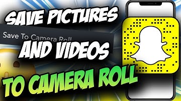 How To Save Snapchat Videos And Pictures To Camera Roll Instead Of Memories ✅