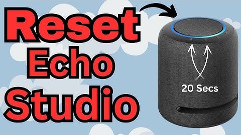 Reset ECHO STUDIO To Factory Default Settings | Deregister ECHO Studio | Pairing Mode |