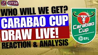 CARABAO CUP ROUND 3 DRAW LIVE | WATCHALONG & REACTION | WHO WILL WEST HAM GET