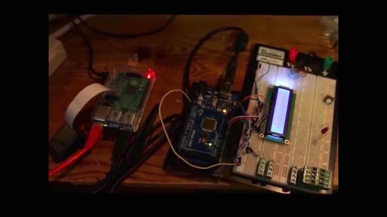 Raspberry Pi 2.0 Communicating with Arduino Mega 2560 - YouTube