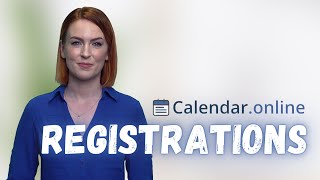 Registrations / Bookings in Calendar Online