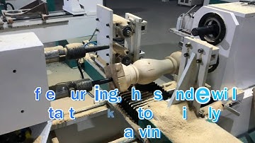 2018 CNC wood lathe for carving and lathe wood
