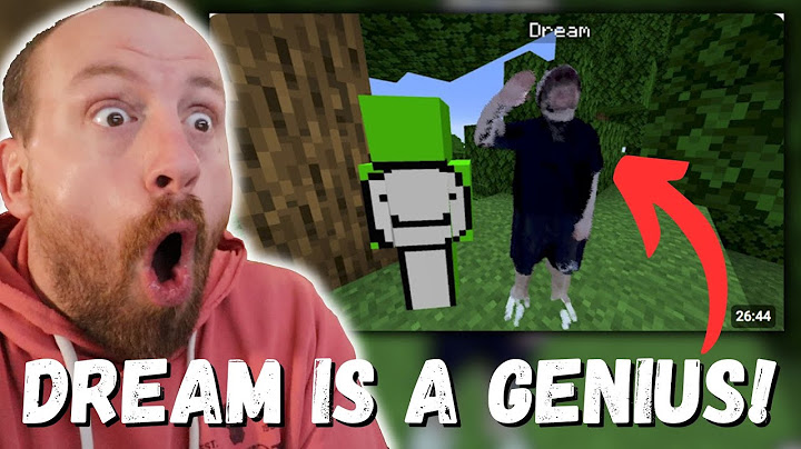 DREAM IS A GENIUS!!! Dream I added humans to Minecraft... (FIRST REACTION!!!)