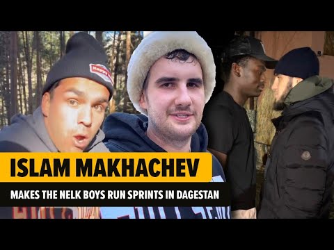 ISLAM MAKHACHEV MAKES THE NELK BOYS RUN SPRINTS IN DAGESTAN