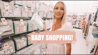 BABY SHOPPING! BUYING BABY ITEMS AT 19 WEEKS PREGNANT... *AUSSIE MUM VLOGGER*