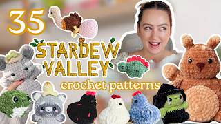 The 35 cutest amigurumi patterns for stardew valley lovers 🧶 Cozy Crochet