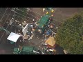 LIVE AERIALS: Police clearing homeless camp at Seattle's Cal Anderson Park