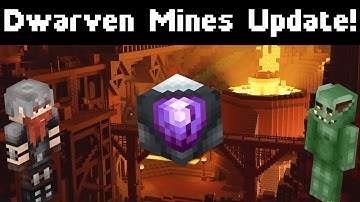 Hypixel Skyblock: Massive Mining Update! New Ores + Perks! Deeper Caverns! (Dwarven Mines Guide!)