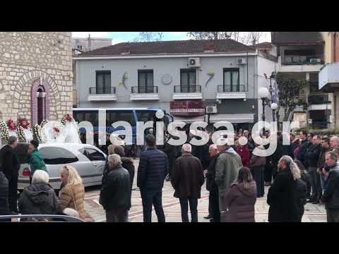 Θλίψη στην κηδεία της 42χρονης στον Τύρναβο