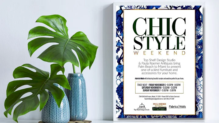 Chic Style Weekend with Paula Roemer
