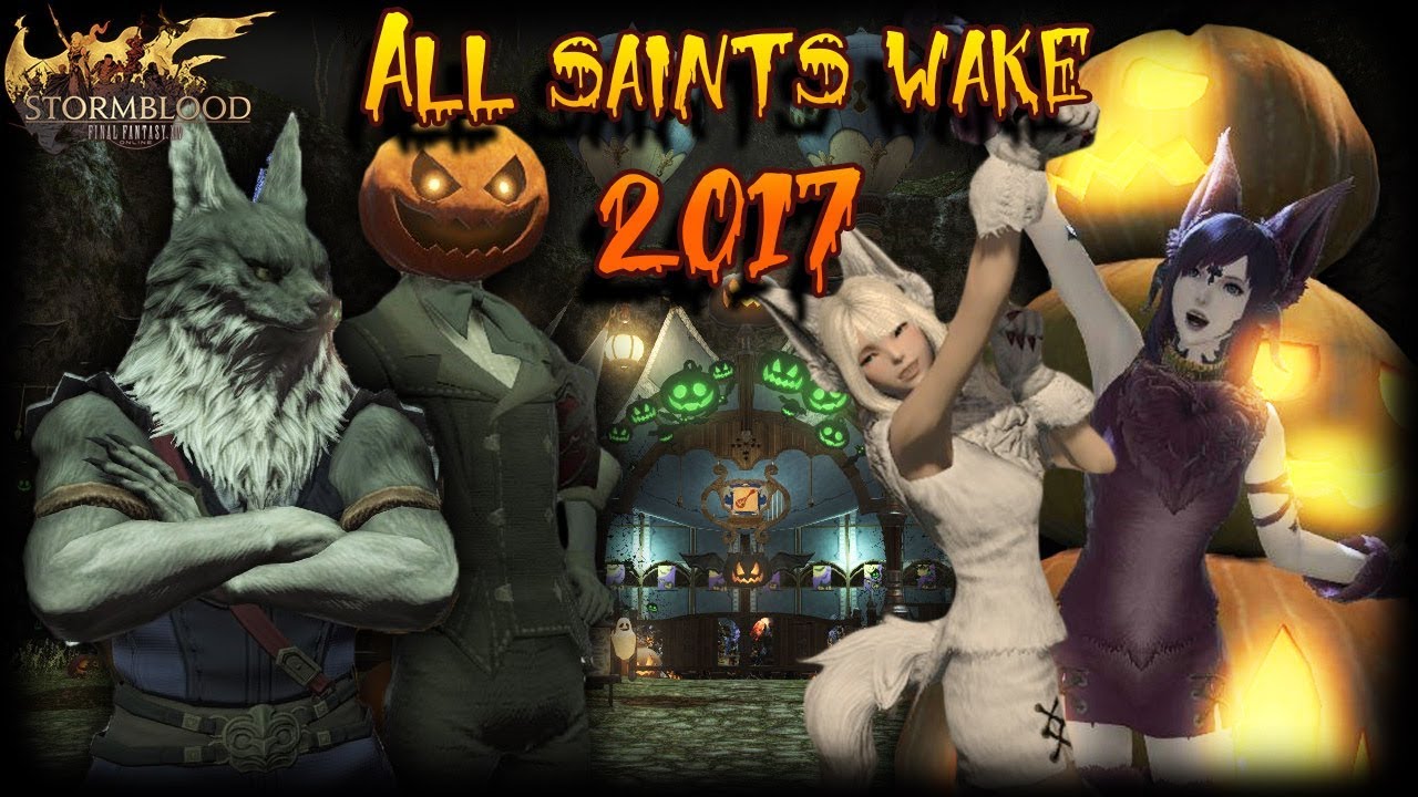 FFXIV All Saint's Wake Seasonal Dungeon & Wolf Outfit! YouTube