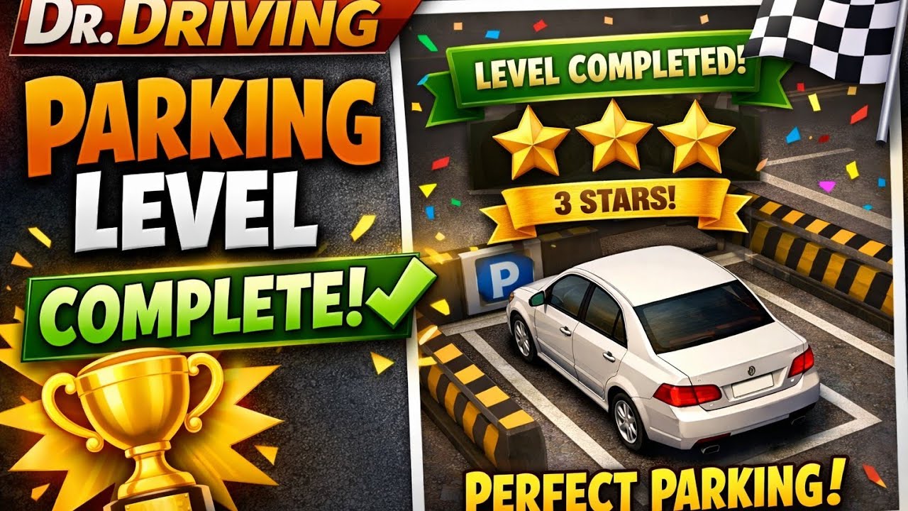 Most Satisfying Parking 😱 | Dr Driving Gameplay | car gameplay 😉